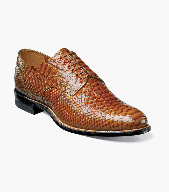 Stacy Adams Madison Anaconda Plain Toe Oxford by Stacy Adams Shoes