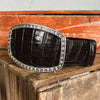 Crocodile Skin Belt