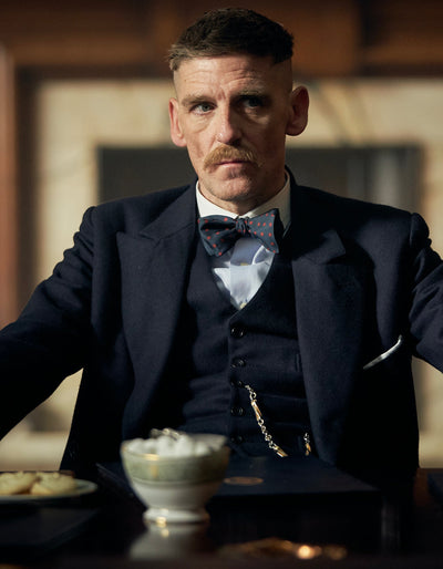 Mens Costume Arthur Shelby Vested Black Suit 1 SY-3650  - from alligatorwarehouse.com