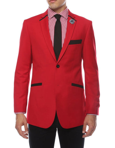 Red & Black Trim Tuxedo 1 66-3837  - from alligatorwarehouse.com