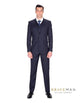 Navy Slim Fit Vested Suit