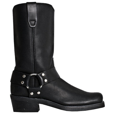 Dingo Black Womens Leather Motor Cycle Boots 1 DI07370_6_M  - from alligatorwarehouse.com