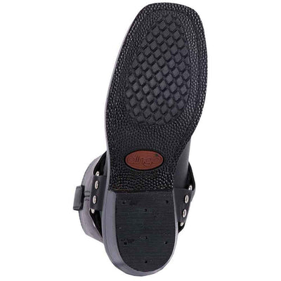 Dingo Black Womens Leather Motor Cycle Boots 3 DI07370_6_M  - from alligatorwarehouse.com