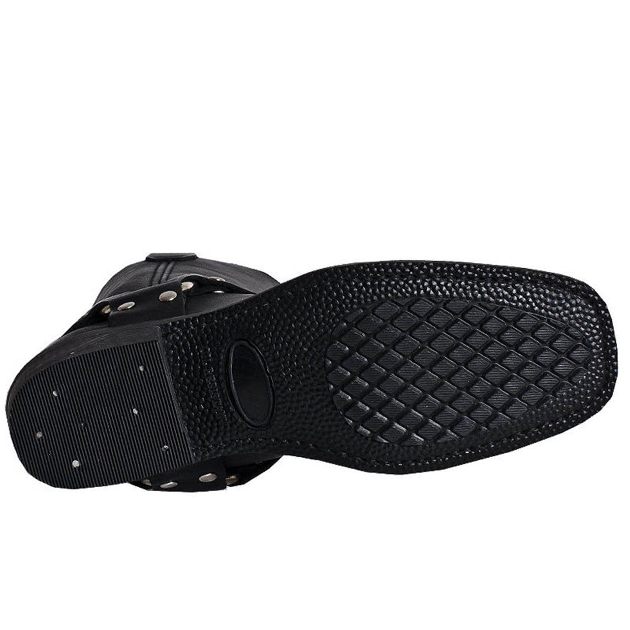 Dingo Black Womens Leather Motor Cycle Boots