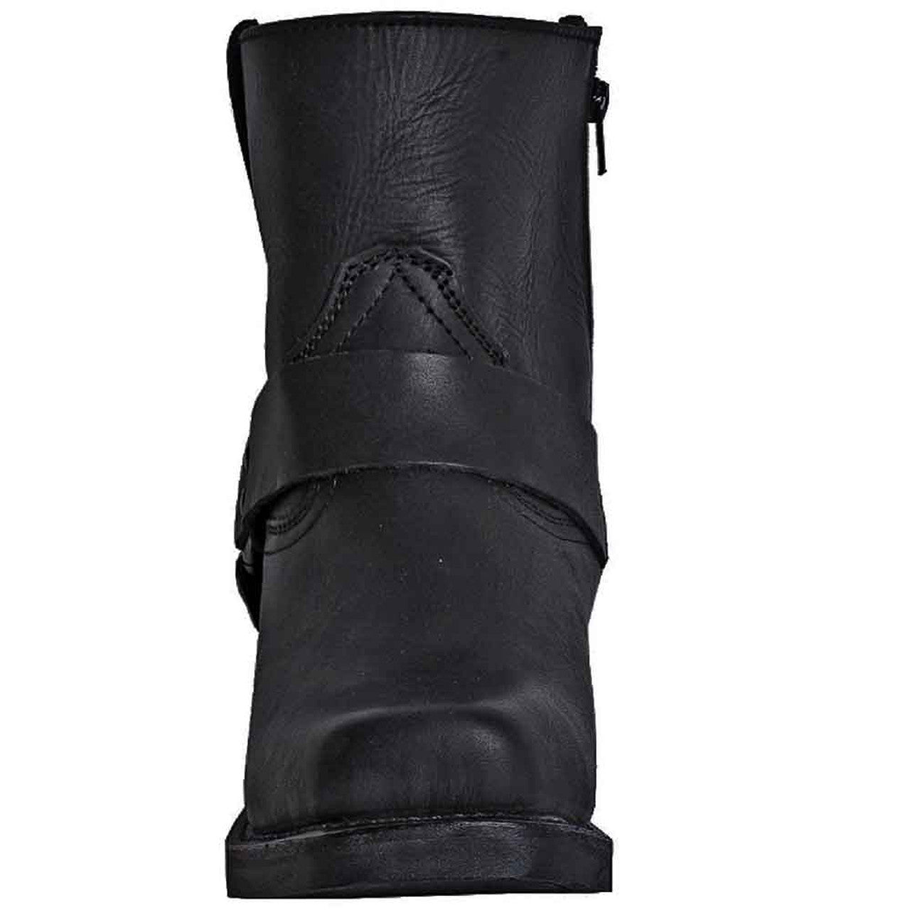 Dingo Black Harness Mens Leather Boots
