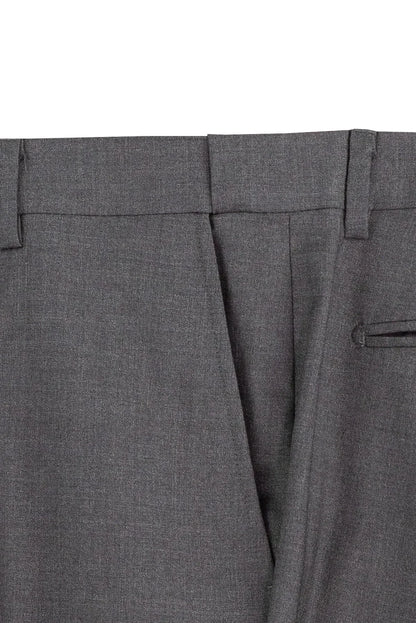 Men's Charcoal Adjustable Waist Two Piece Suit