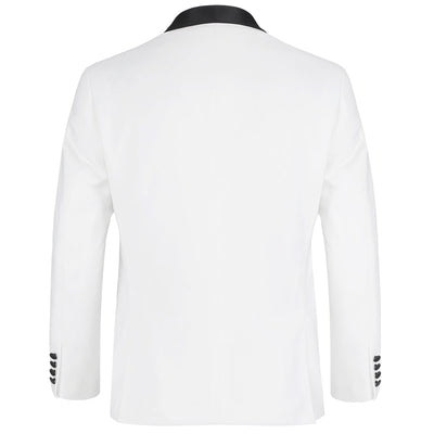 Off White 2 Piece Tuxedo Shawl Lapel Slim Fit 4 SO6201-16/201-1-SHAWLCOLLAR  - from alligatorwarehouse.com