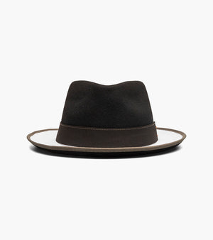 WENTWORTH FEDORA Wool Felt Pinch Front Hat
