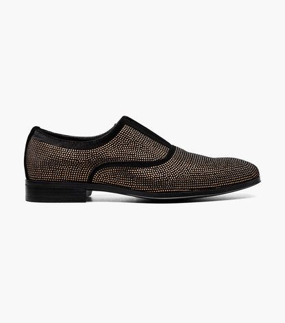 Stacy Adams Starleigh Rhinestone Plain Toe Slip On by Stacy Adams Shoes
