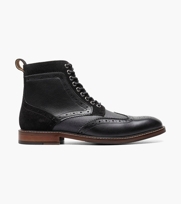 Stacy Adams Finnegan Wingtip Lace Up Boot by Stacy Adams Shoes