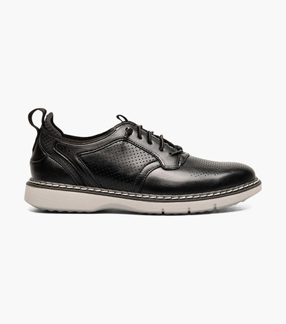 KIDS SYNC Plain Toe Elastic Lace Up