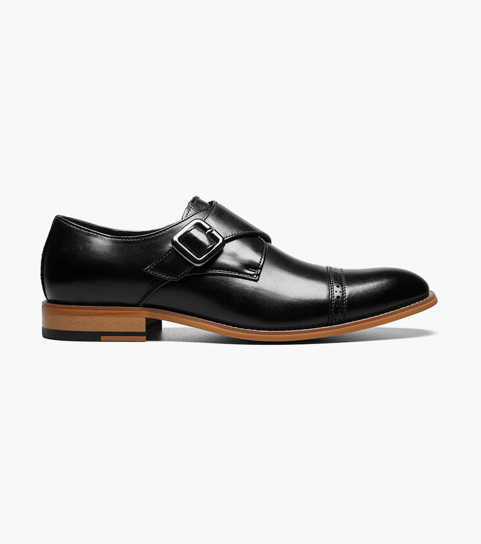 Stacy Adams Desmond Cap Toe Monk Strap by Stacy Adams Shoes