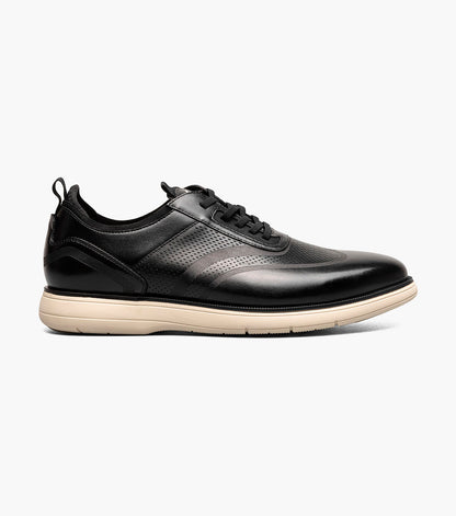 Stacy Adams Edgewood Wingtip Elastic Lace Up by Stacy Adams Shoes