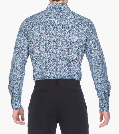 BRAFMAN DRESS SHIRT Spread Collar
