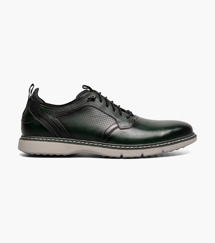 SYNC Plain Toe Elastic Lace Up