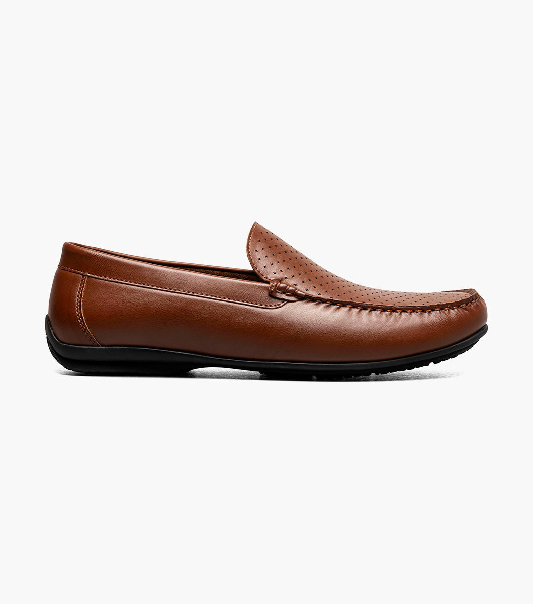 Stacy Adams Conroy Moc Toe Perf Slip On by Stacy Adams Shoes
