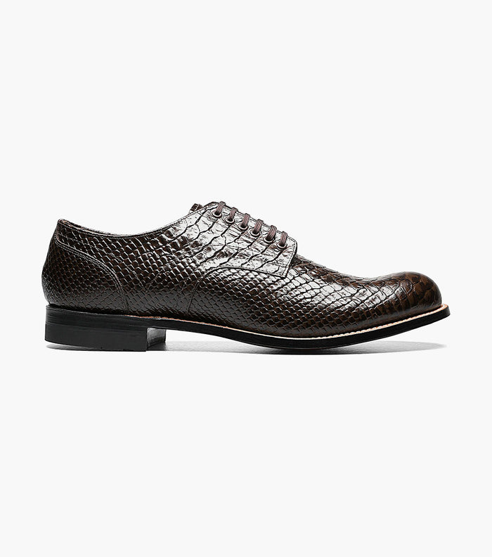 Stacy Adams Madison Anaconda Plain Toe Oxford by Stacy Adams Shoes