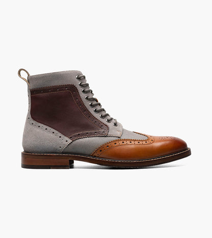 FINNEGAN Wingtip Lace Up Boot