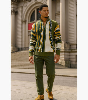 CONRAD Quarter Zip Sweater