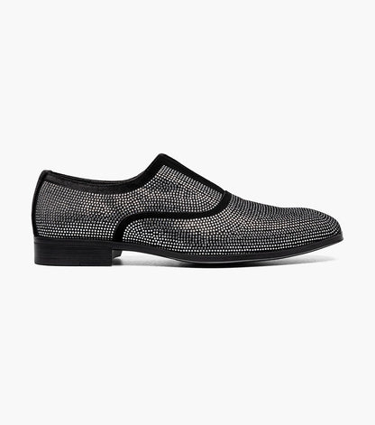 Stacy Adams Starleigh Rhinestone Plain Toe Slip On by Stacy Adams Shoes