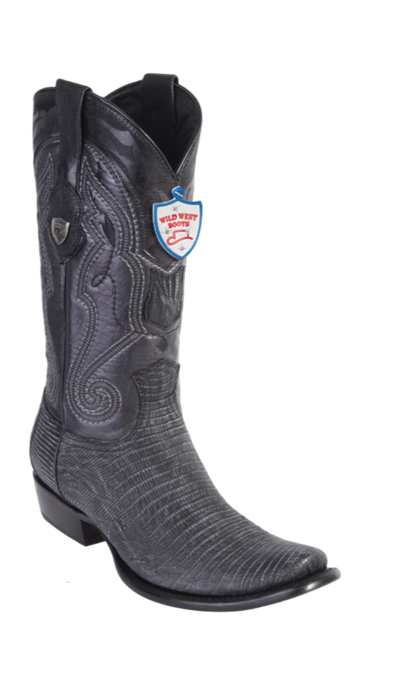 Wild West Botas de Armadillo Horma Dubai Toe Sand Gray 1   - from alligatorwarehouse.com