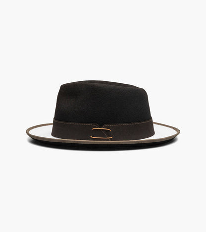 WENTWORTH FEDORA Wool Felt Pinch Front Hat