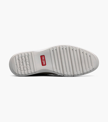 SYNCHRO Plain Toe Elastic Lace Up