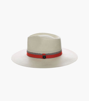 HARLOW FEDORA Toyo Pinch Front Hat
