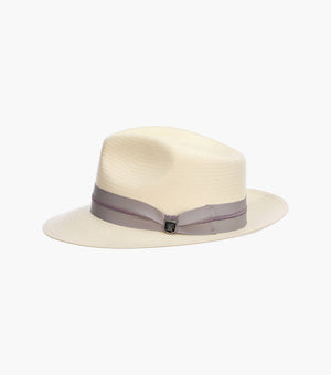 BENNETT FEDORA Toyo Pinch Front Hat