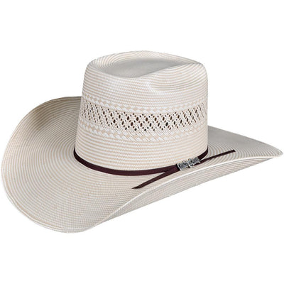 Cuernos Chuecos Two Tone Brick Crown Cowboy Hat 1 CC 100X TWO TONES  - from alligatorwarehouse.com