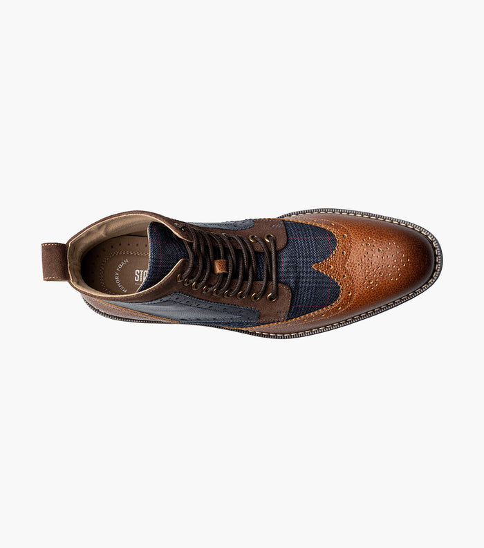 FINNEGAN Wingtip Lace Up Boot
