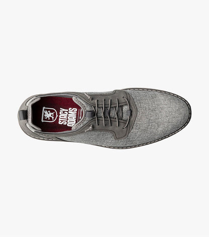 SCANLAN Plain Toe Elastic Lace Up