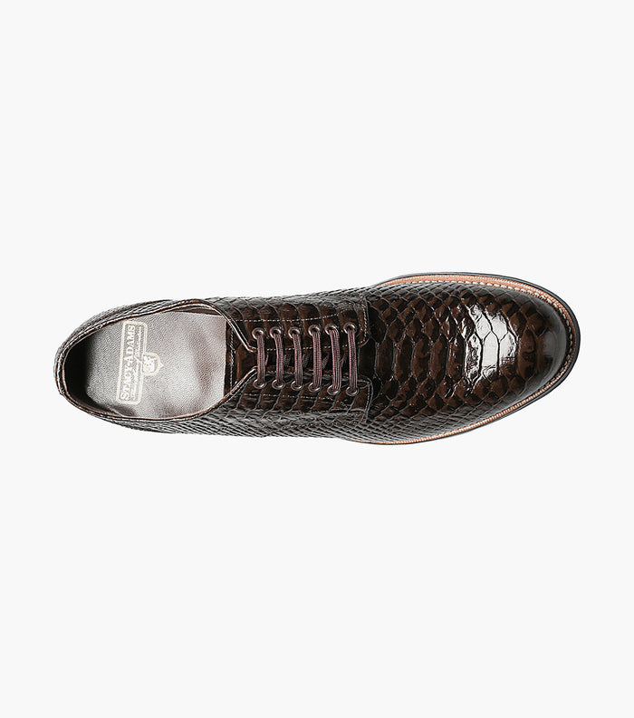 Stacy Adams Madison Anaconda Plain Toe Oxford by Stacy Adams Shoes