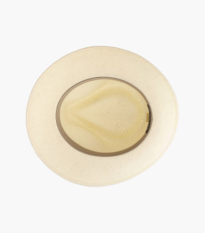 BENNETT FEDORA Toyo Pinch Front Hat