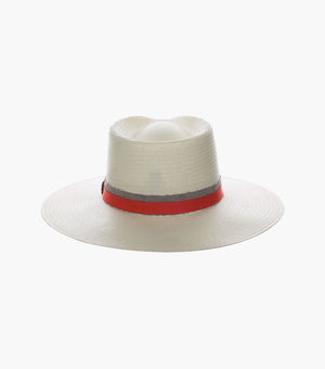 HARLOW FEDORA Toyo Pinch Front Hat