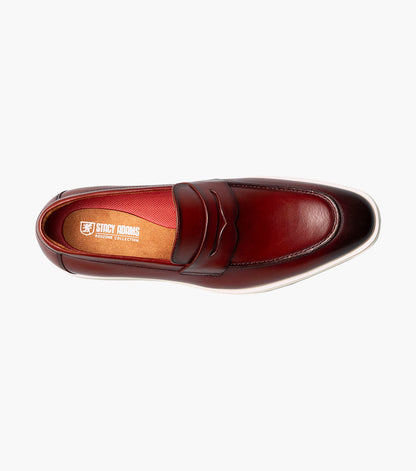 Stacy Adams Spencer Moc Toe Penny Slip On by Stacy Adams Shoes