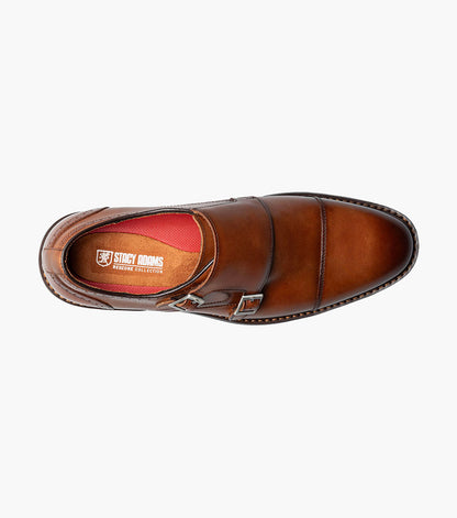 Stacy Adams Boswell Cap Toe Double Monk Strap by Stacy Adams Shoes