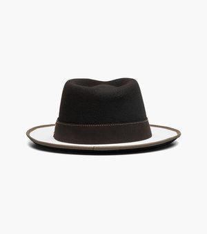 WENTWORTH FEDORA Wool Felt Pinch Front Hat