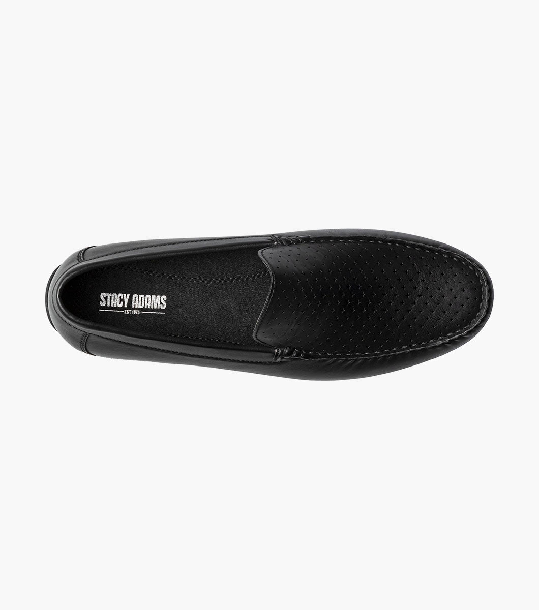 Stacy Adams Conroy Moc Toe Perf Slip On by Stacy Adams Shoes