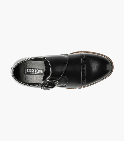 KIDS DESMOND Cap Toe Monk Strap