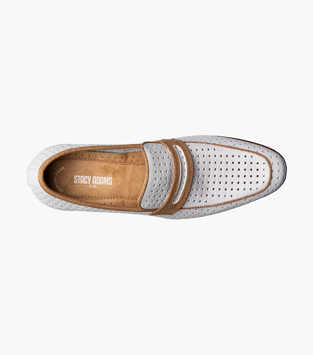 Stacy Adams Winstead Moc Toe Saddle Slip On by Stacy Adams Shoes