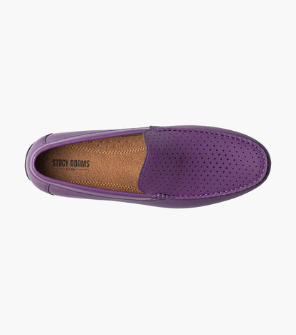 Stacy Adams Conroy Moc Toe Perf Slip On by Stacy Adams Shoes
