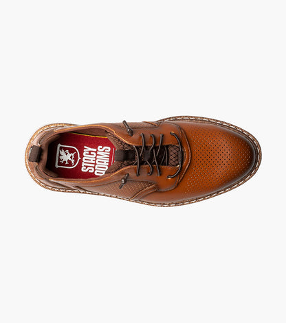 Stacy Adams Kids Sync Plain Toe Elastic Lace Up by Stacy Adams Shoes