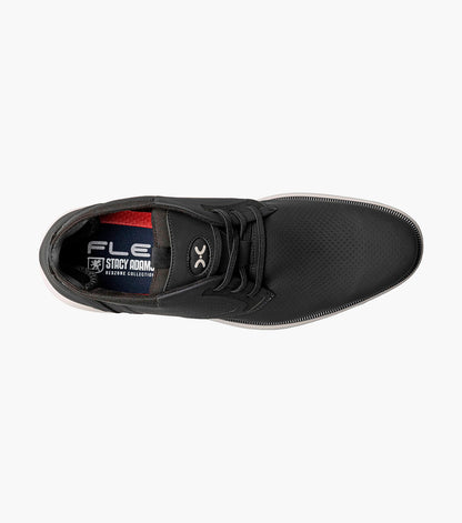EASTMONT Plain Toe Elastic Lace Chukka Boot