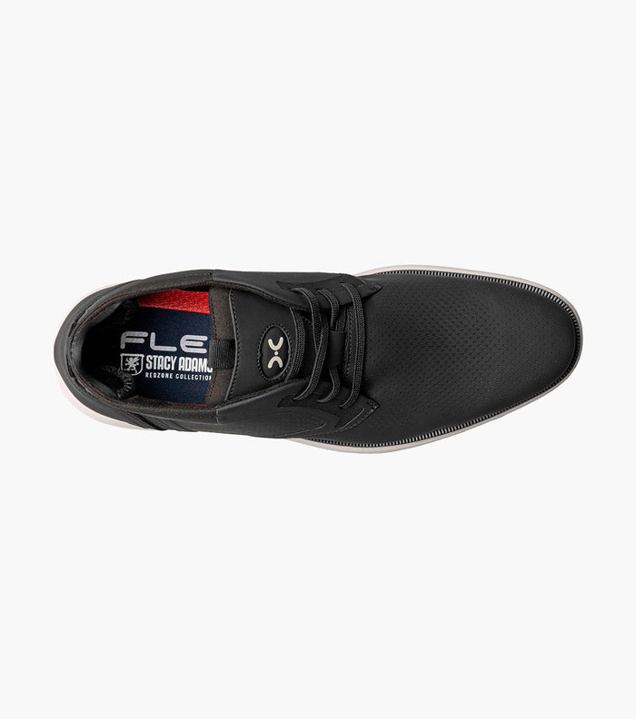 EASTMONT Plain Toe Elastic Lace Chukka Boot
