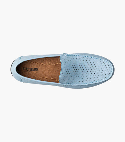 Stacy Adams Conroy Moc Toe Perf Slip On by Stacy Adams Shoes