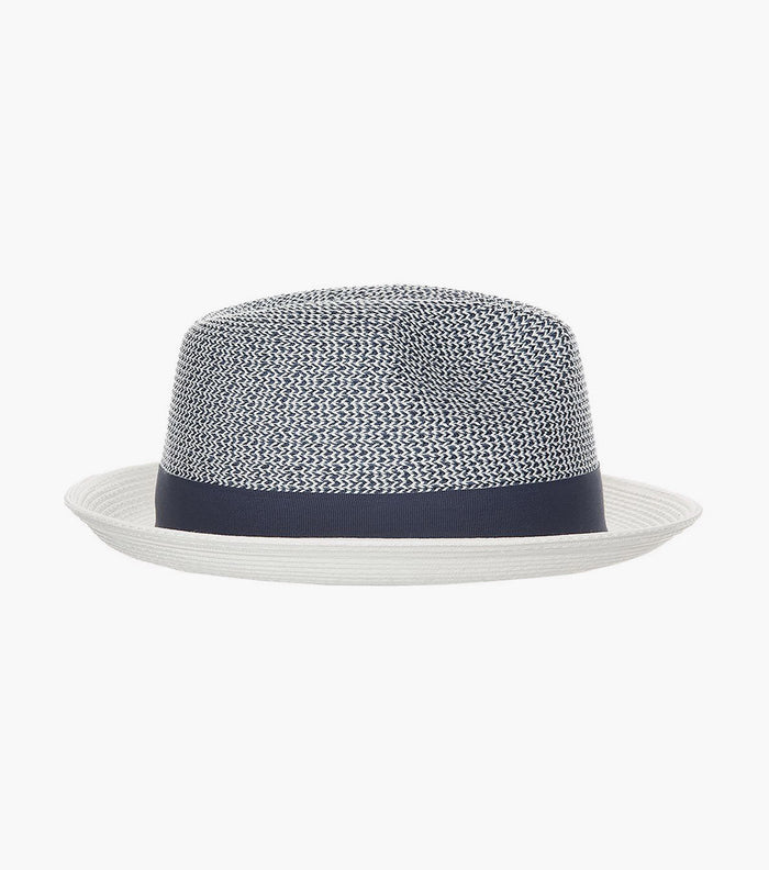 SKYLIN FEDORA Paper Braided Pinch Front Hat