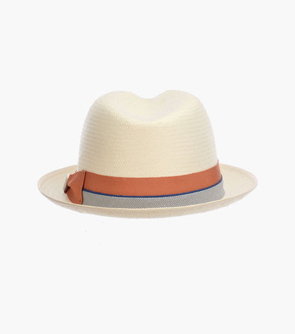 BRUNSWICK FEDORA Toyo Pinch Front Hat