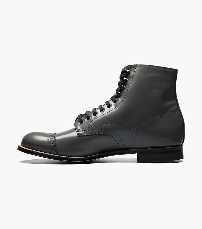 Stacy Adams MADISON Cap Toe Boot Steel Gray by Stacy Adams Shoes