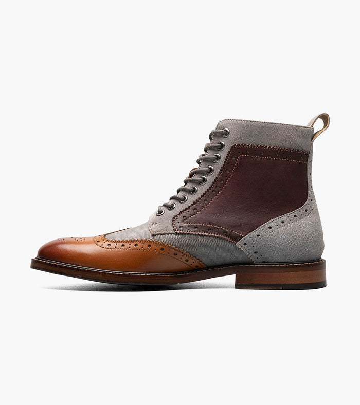 FINNEGAN Wingtip Lace Up Boot
